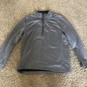 Grey men’s zip up sweater from Vineyard Vibes